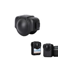 Camera Lens Protector Cover for OSMO 360, Anti-Scratch & Anti-Drop Lens Cap with Secure Clip-On Cap, Protective Case Cover for Travel & Storage